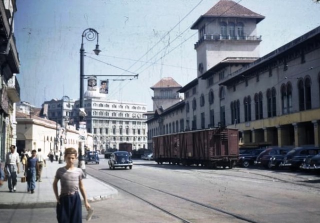 Avenida San Pedro a mediados del S. XX