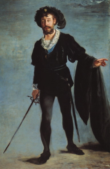 Édouard-Manet-Faure-as-Hamlet