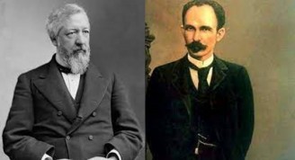Martí enfrentó y denunció los planes del imperialista James  G Blaine, organizador de la primera conferencia panamericana