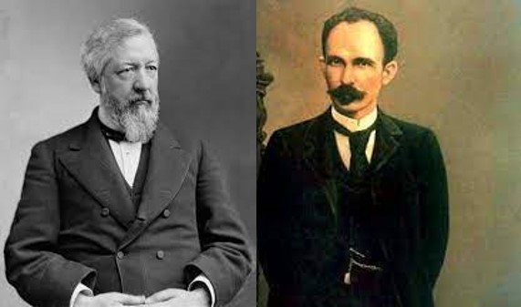 Martí enfrentó y denunció los planes del imperialista James  G Blaine, organizador de la primera conferencia panamericana
