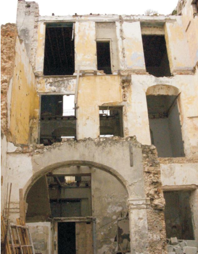 Columnas Interiores Edificio San Ignacio