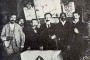 Martí con un grupo de emigrados cubanos en Kingston, Jamaica, en octubre de 1892, durante una fiesta de propaganda revolucionaria. La fotografía fue realizada por Juan Bautista Valdés.