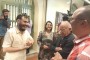 Momentos de la visita a la nueva sala