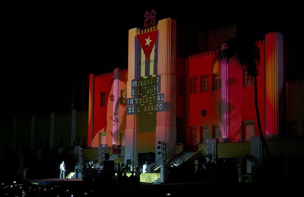 Acto por el 26 de Julio Santiago de Cuba. Foto: Ismael Francisco/ Cubadebate-