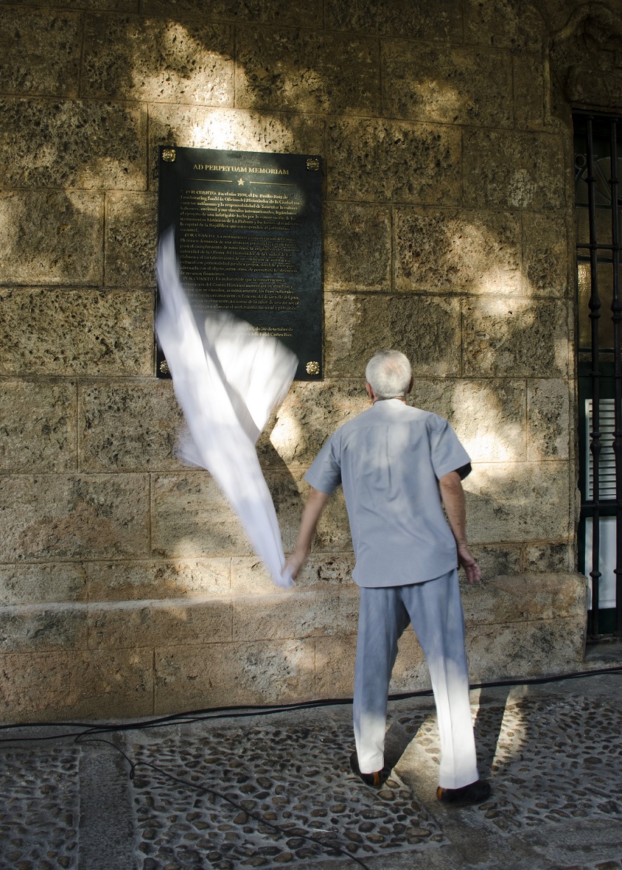Este recorrido rinde homenaje al historiador eterno Eusebio Leal (1942-2020). Foto por Alexis Rodríguez.