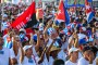 Acto por el día internacional de los trabajadores realizado en La Habana. Foto: Abel Padrón Padilla/ Cubadebate