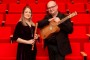 La soprano y directora coral Teresa Paz y el laudista y guitarrista Aland López. Foto cortesía de Teresa Paz