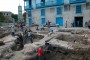 Excavaciones arqueológicas realizadas en 2006 entre el Gabinete de Arqueología y la Escuela Taller de La Habana Gaspar Melchor de Jovellanos.