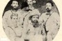 Roloff, al centro, en los días de la Guerra Grande. Fotyo tomada de Ecured